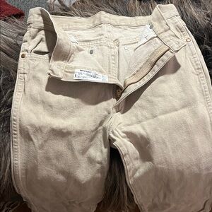 Wrangler Men's Cowboy Cut Bootcut Jeans in Cream